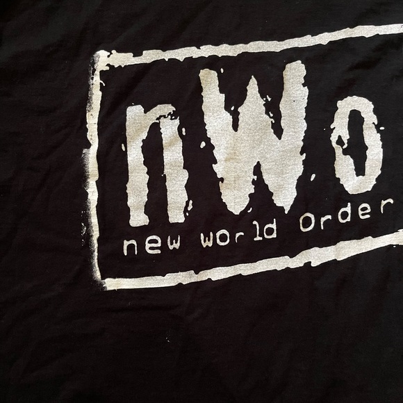 Vintage NWO Logo T-Shirt (Size XL) - Picture 3 of 4